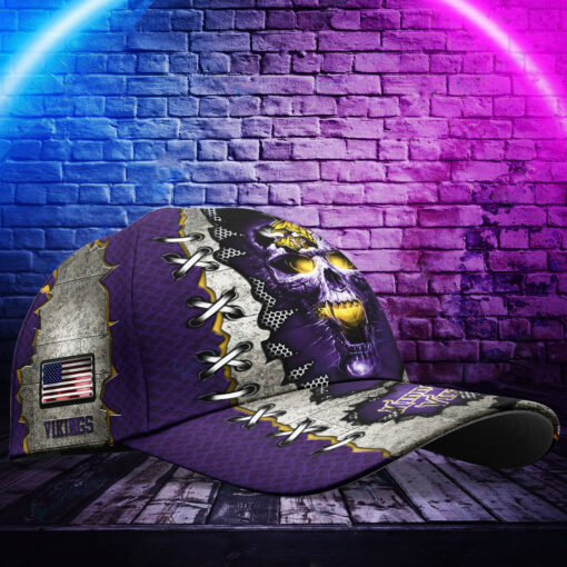 Minnesota Vikings Personalized Classic Cap BG494