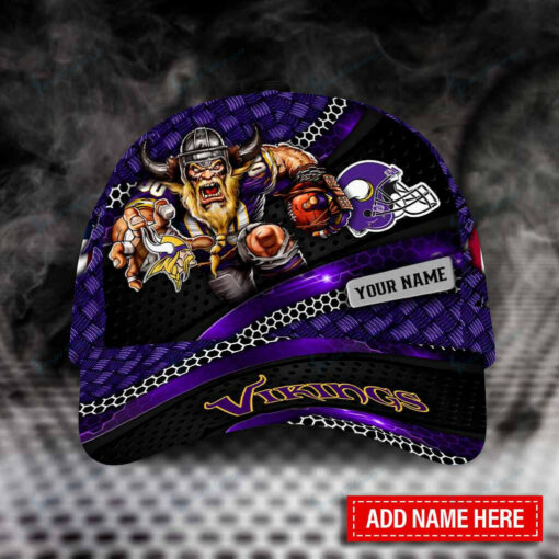 Minnesota Vikings Personalized Classic Cap BG563