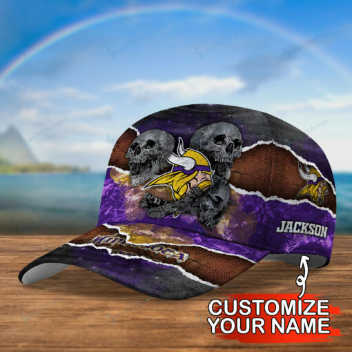 Minnesota Vikings Personalized Classic Cap BG676