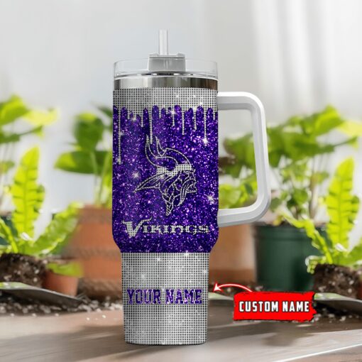 Minnesota Vikings Personalized Limited Edition Sport Fan Gift 40oz Tumbler AZC40OZT067