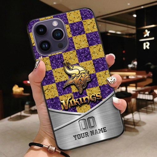 Minnesota Vikings Personalized Phone Case BGPC110