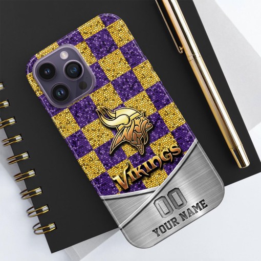 Minnesota Vikings Personalized Phone Case BGPC110