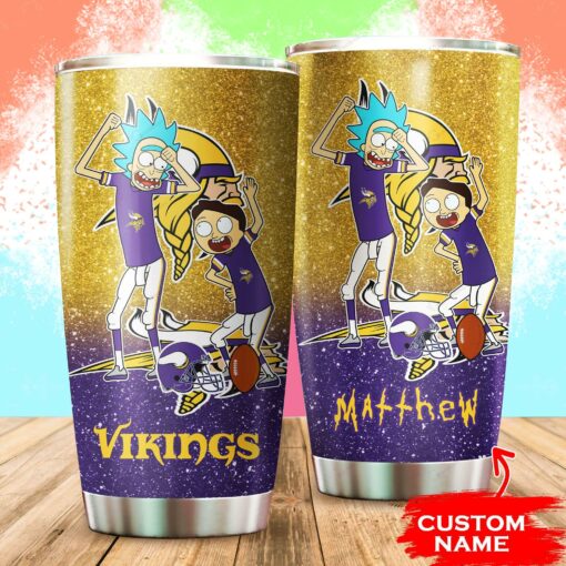 Minnesota Vikings Personalized Tumbler BG543