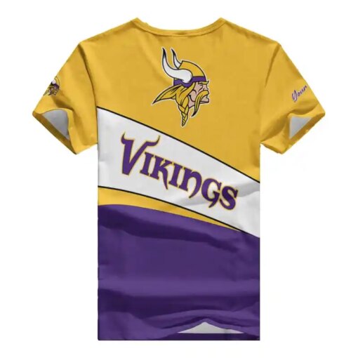 Minnesota Vikings Personalized V-neck Women T-shirt BG833