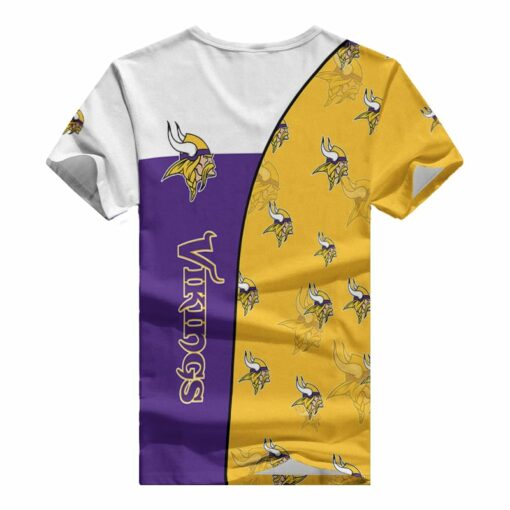 Minnesota Vikings Personalized V-neck Women T-shirt BG903