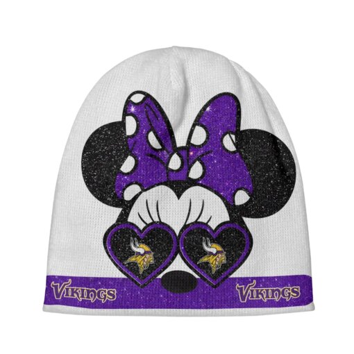 Minnesota Vikings Personalized Wool Beanie BGWBH215