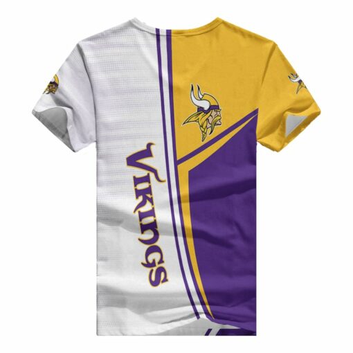 Minnesota Vikings V-neck Women T-shirt BG711