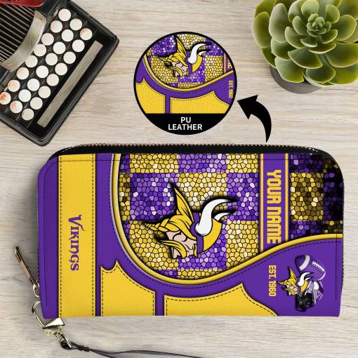 Minnesota Vikings Women Wallet AZPURSE085