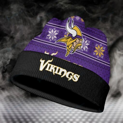 Minnesota Vikings Wool Beanie 13