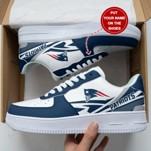 New England Patriots Personalized AF1 Shoes BG152