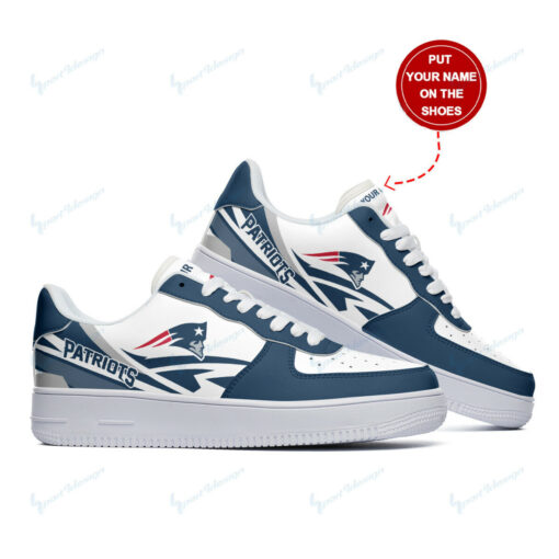 New England Patriots Personalized AF1 Shoes BG152