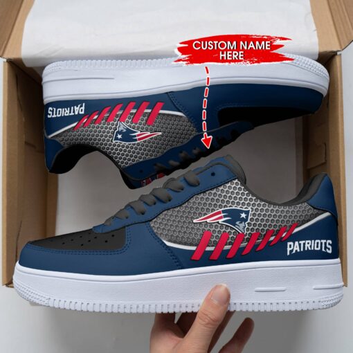 New England Patriots Personalized AF1 Shoes BG380