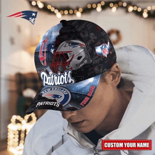 New England Patriots Personalized Classic Cap BB466