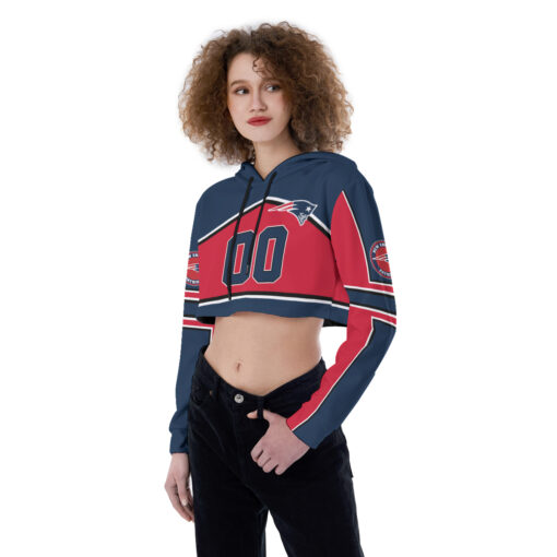 New England Patriots Personalized Combo Croptop Hoodie And Leggings AZCLG124+AZC2CHD124