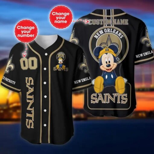 New Orleans Saints Baseball Jersey 537