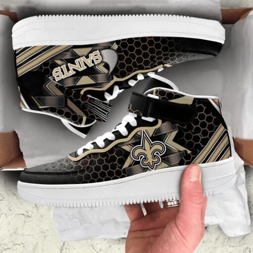 New Orleans Saints High AF1 Sneakers BG40