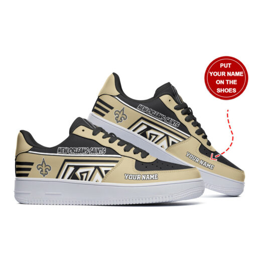 New Orleans Saints Personalized AF1 Shoes BG165