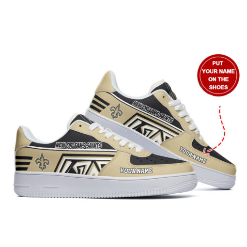 New Orleans Saints Personalized AF1 Shoes BG165