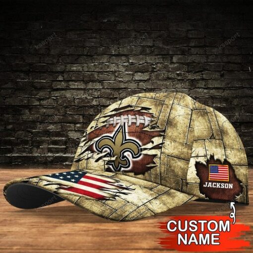 New Orleans Saints Personalized Classic Cap BG237