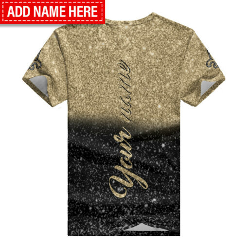 New Orleans Saints Personalized Summer V-neck Women T-shirt BG45