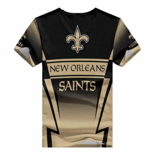 New Orleans Saints Personalized V-neck Women T-shirt BG885