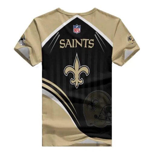 New Orleans Saints Personalized V-neck Women T-shirt BG911