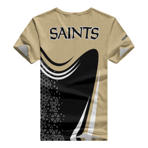 New Orleans Saints Personalized V-neck Women T-shirt BG997