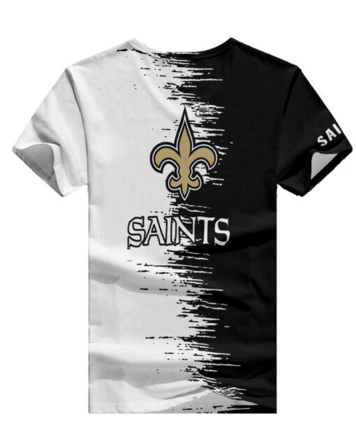 New Orleans Saints Summer V-neck Women T-shirt BG27