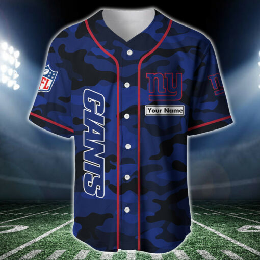 New York Giants Personalized Baseball Jersey BG206