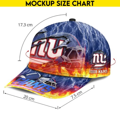 New York Giants Personalized Classic Cap BB835