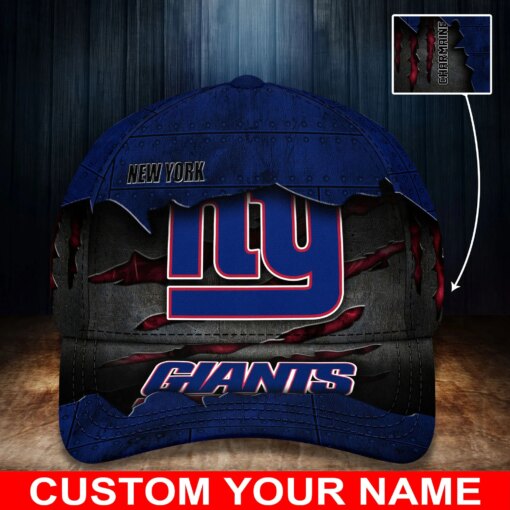 New York Giants Personalized Classic Cap BG312