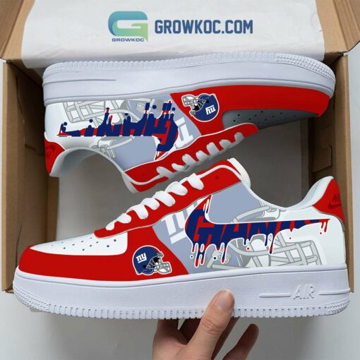 New York Giants Personalized Colorful AF1-1 Shoes AF1CS023