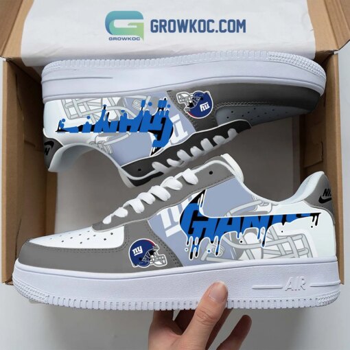 New York Giants Personalized Colorful AF1-1 Shoes AF1CS023