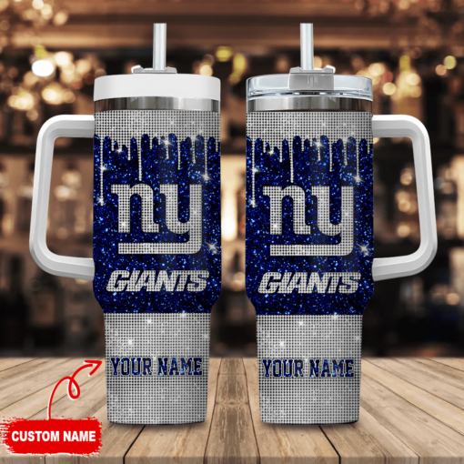 New York Giants Personalized Limited Edition Sport Fan Gift 40oz Tumbler AZC40OZT070