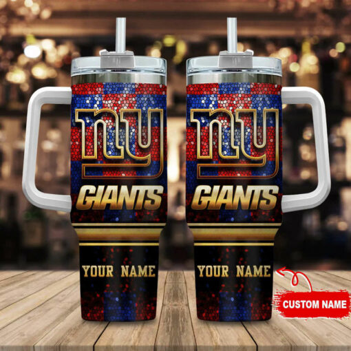 New York Giants Personalized Limited Edition Sport Fan Gift 40oz Tumbler AZC40OZT102