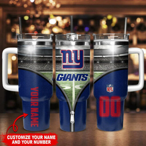 New York Giants Personalized Limited Edition Sport Fan Gift 40oz Tumbler AZC40OZT134