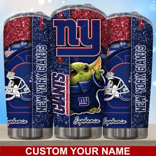 New York Giants Personalized Tumbler BG172