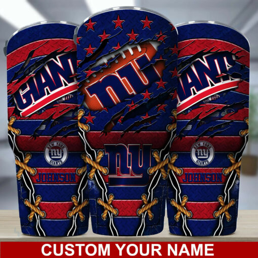 New York Giants Personalized Tumbler BG21