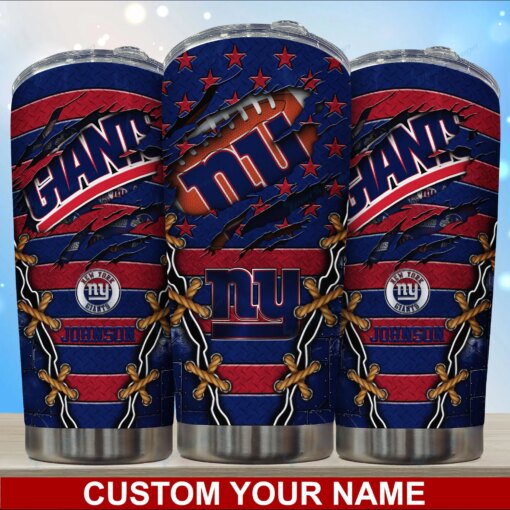 New York Giants Personalized Tumbler BG21