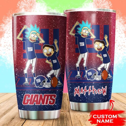 New York Giants Personalized Tumbler BG546