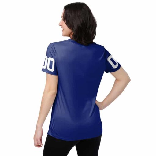 New York Giants Personalized V-neck Women T-shirt BG741