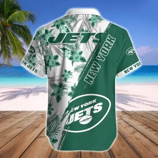 New York Jets Button Shirt BG809