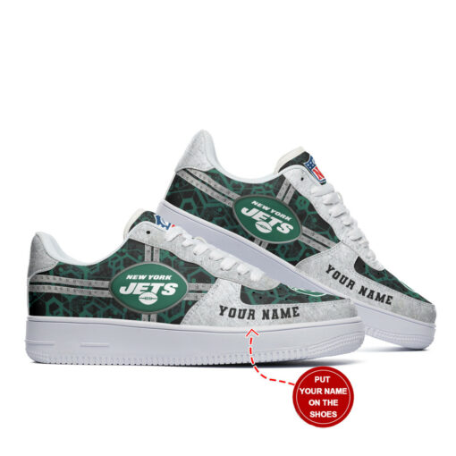 New York Jets Personalized AF1 Shoes BG186