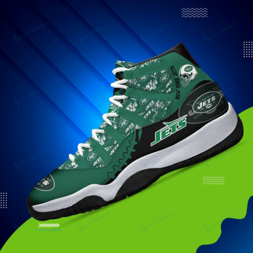 New York Jets Personalized AJD11 Sneakers BG172