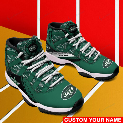 New York Jets Personalized AJD11 Sneakers BG172