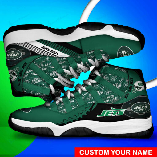 New York Jets Personalized AJD11 Sneakers BG172