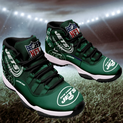 New York Jets Personalized AJD11 Sneakers BG208