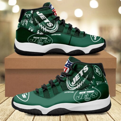 New York Jets Personalized AJD11 Sneakers BG208