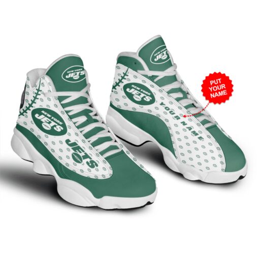 New York Jets Personalized AJD13 Sneakers 1073