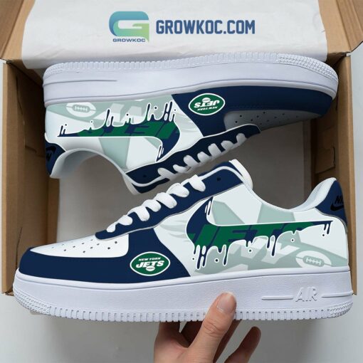 New York Jets Personalized Colorful AF1-1 Shoes AF1CS022